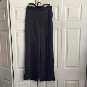 NWT. Rachel Zoe women's black dress pants. pockets, zip.  #0124